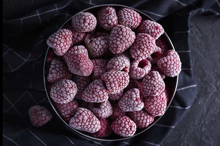 Himbeeren einfrieren