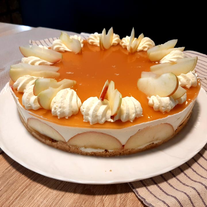 Apfel Joghurt Torte