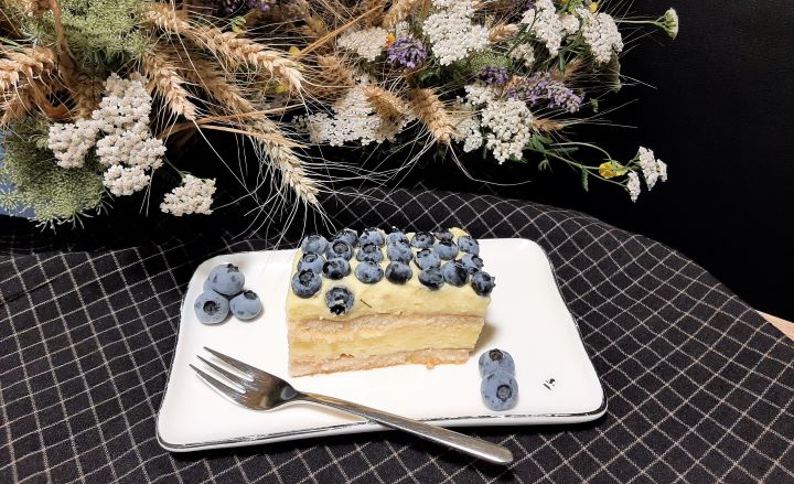 Kuppelwieser Tarte mit Heidelbeeren