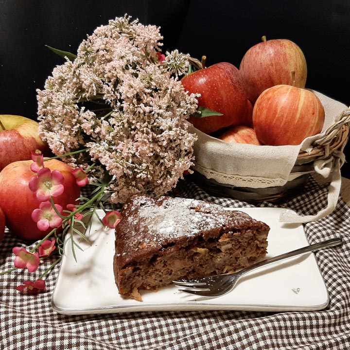 Kuppelwieser Apfel Schokoladen Kuchen