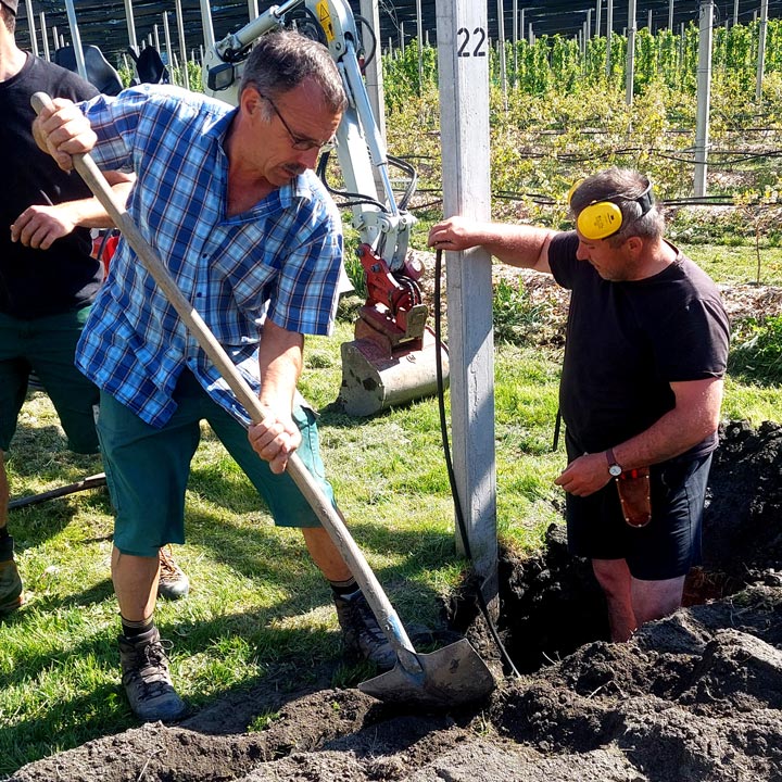 Bewässerung installieren